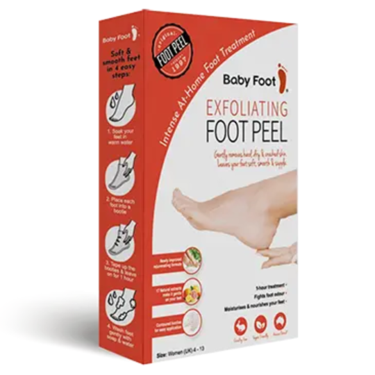 Baby Foot -1 Hour Exfoliant Pack  (with 2 free Peel Enhancing Foot Soaks & Foot Mask) image 0